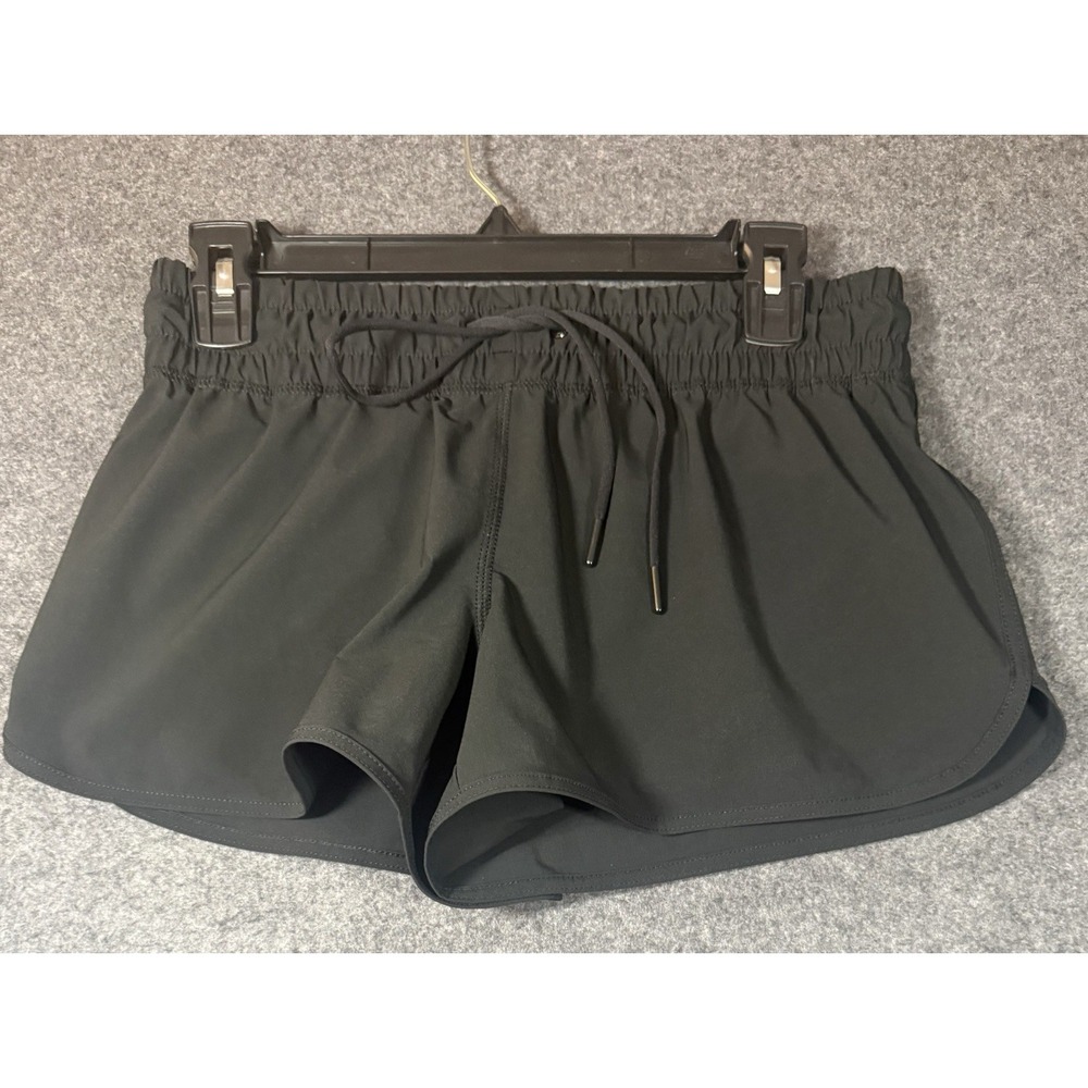 Lands' End Sport Women's Black Athletic‎ Running Shorts Size 4